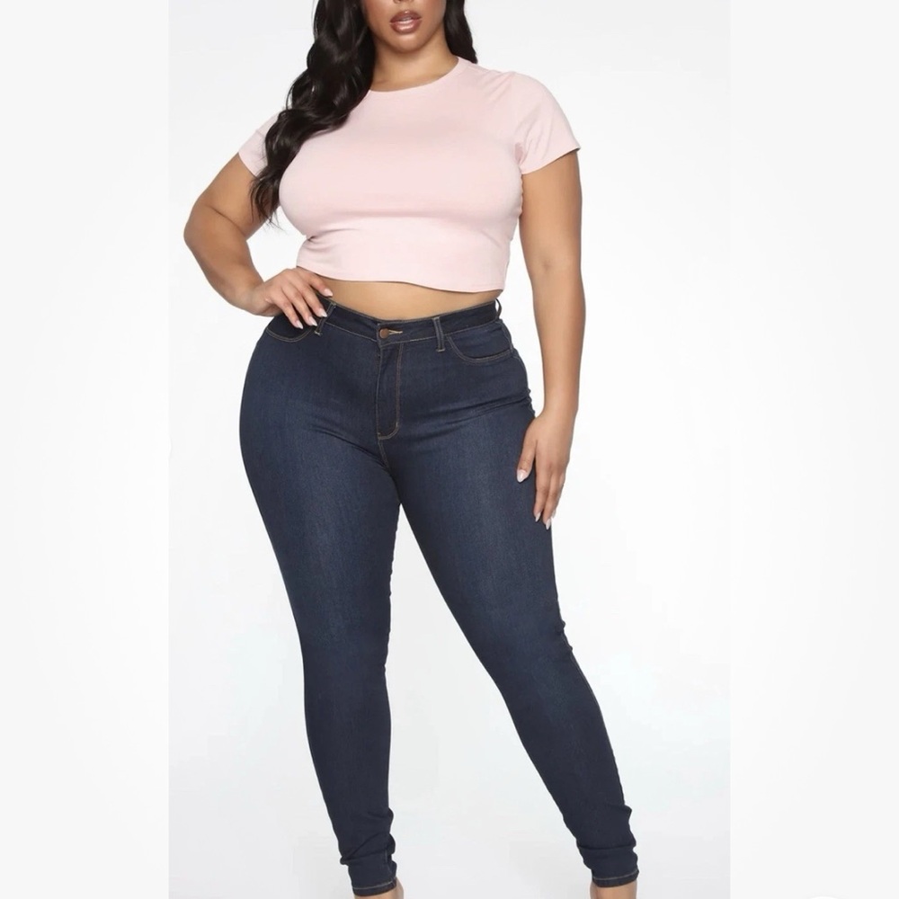 Fashion Nova Classic Beauty Booty Lifter Skinny Jeans Size 18